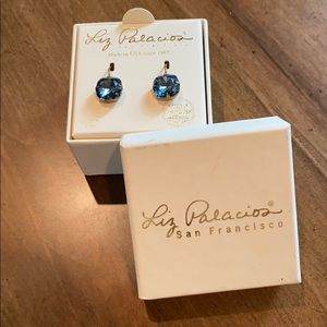 dark blue earrings!
